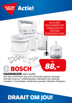 Bosch Handmixer Uitgebreide set