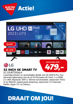 LG 55UR73006LA 55 INCH 4K TV