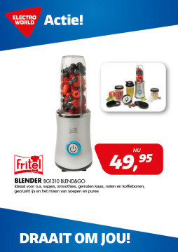 Fritel Blender BG1310 Blend&Go