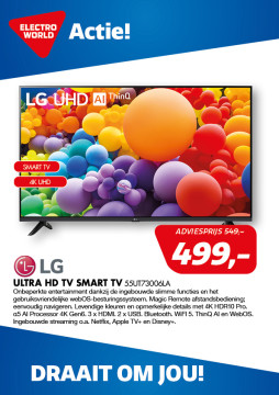 LG Ultra HD TV Smart TV 55UT73006LA