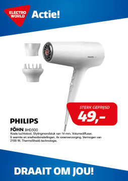 Philips Föhn BHD500