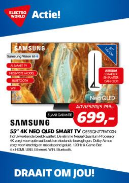 Samsung 55 inch 4K Neo QLED Smart TV QE55QN77FATXXN