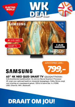 Samsung 65inch 4K Neo QLED Smart TV QE65QN77FATXXN