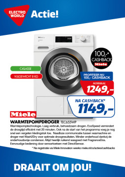 Miele Warmtepompdroger TEC655WP