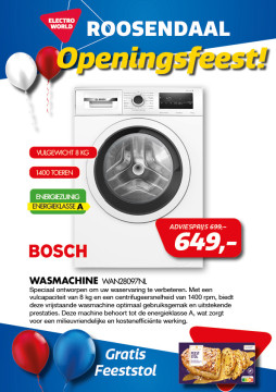 Bosch wasmachine WAN28097NL
