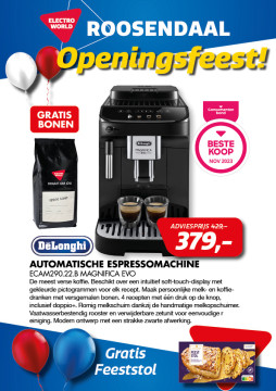 Delonghi espressomachine ECAM290.22.B Magnifica Evo