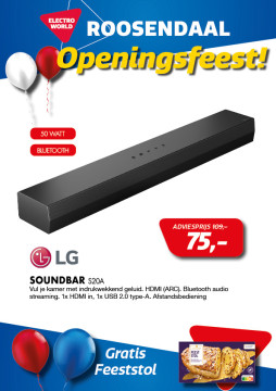LG SOUNDBAR S20A