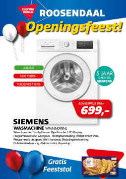 Siemens WASMACHINE WM14N09XNL