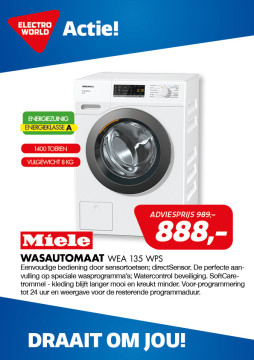 Miele WASAUTOMAAT WEA 135 WPS