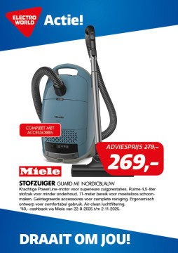Miele Stofzuiger GUARD M1 NORDICBLAUW