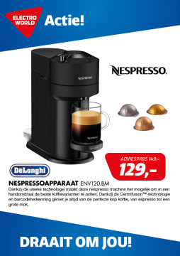 Delonghi NESPRESSOAPPARAAT ENV120.BM