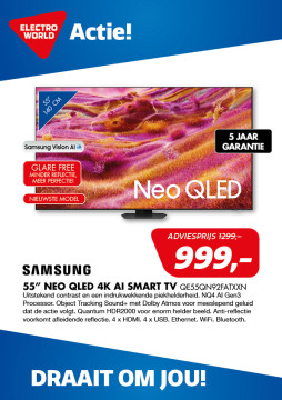 Samsung 55 inch Neo QLED 4K AI Smart TV QE55QN92FATXXN