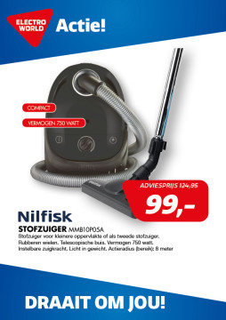 Nilfisk STOFZUIGER MMB10P05A