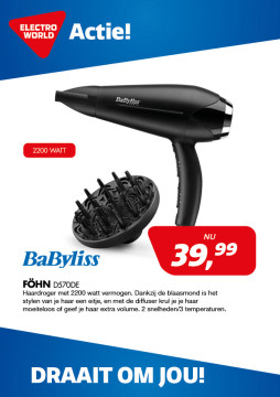 Babyliss föhn D570DE