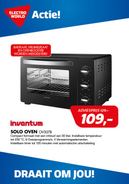 Inventum Solo oven OV307B