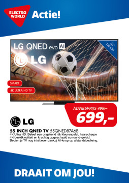 LG 55 inch QNED TV 55QNED87A6B