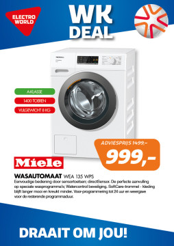 Miele WASAUTOMAAT WEA 135 WpS