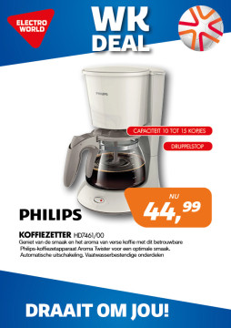 Philips KOFFIEZETTER HD7461/00