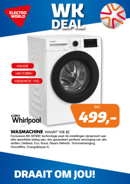 Whirlpool WASMACHINE WAM97 WB BE