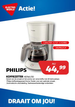 Philips KOFFIEZETTER HD7461/00