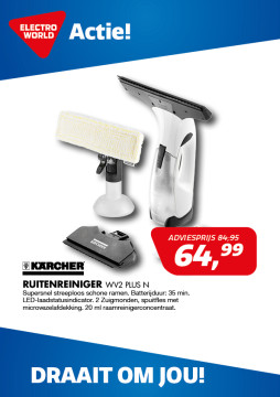 Karcher Ruitenreiniger WV2 PLUS N