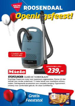 Miele Stofzuiger GUARD M1 NORDICBLAUW