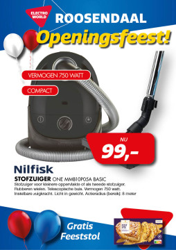 Nilfisk STOFZUIGER One MMB10P05A Basic